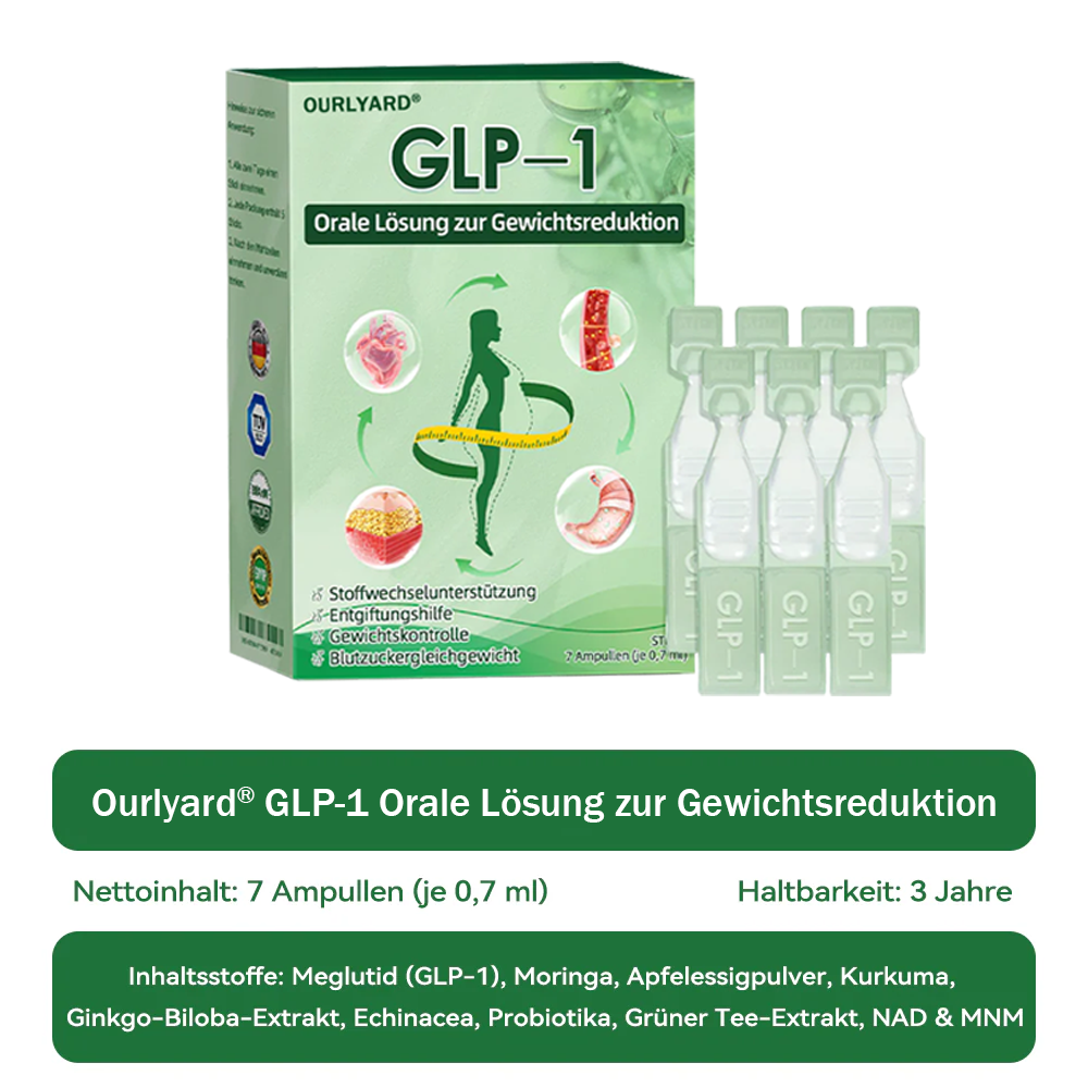 𝐎𝐟𝐟𝐢𝐳𝐢𝐞𝐥𝐥𝐞𝐫 𝐒𝐭𝐨𝐫𝐞 | Ourlyard® 🍟𝐆𝐋𝐏-𝟏 𝐒𝐈𝐗 𝐈𝐍-𝐎𝐍𝐄 𝐇𝐞𝐚𝐥𝐭𝐡 𝐒𝐨𝐥𝐮𝐭𝐢𝐨𝐧 𝐎𝐫𝐚𝐥 𝐋𝐢𝐪𝐮𝐢𝐝 💥 𝐅ü𝐫 𝐅𝐞𝐭𝐭𝐥𝐞𝐢𝐛𝐢𝐠𝐤𝐞𝐢𝐭, 𝐤𝐚𝐫𝐝𝐢𝐨𝐯𝐚𝐬𝐤𝐮𝐥ä𝐫𝐞 𝐆𝐞𝐬𝐮𝐧𝐝𝐡𝐞𝐢𝐭, 𝐃𝐢𝐚𝐛𝐞𝐭𝐞𝐬, 𝐒𝐜𝐡𝐥𝐚𝐟𝐚𝐩𝐧𝐨𝐞, 𝐆𝐞𝐥𝐞𝐧𝐤𝐩𝐫𝐨𝐛𝐥𝐞𝐦𝐞 𝐮𝐧𝐝 𝐦𝐞𝐡𝐫 𝐍𝐮𝐫 𝐞𝐢𝐧𝐞 𝐃𝐨𝐬𝐢𝐬 𝐩𝐫𝐨 𝐓𝐚𝐠, 𝐬𝐢𝐜𝐡𝐭𝐛𝐚𝐫𝐞 𝐕𝐞𝐫ä𝐧𝐝𝐞𝐫𝐮𝐧𝐠𝐞𝐧 𝐢𝐧 𝟕 𝐓𝐚𝐠𝐞𝐧